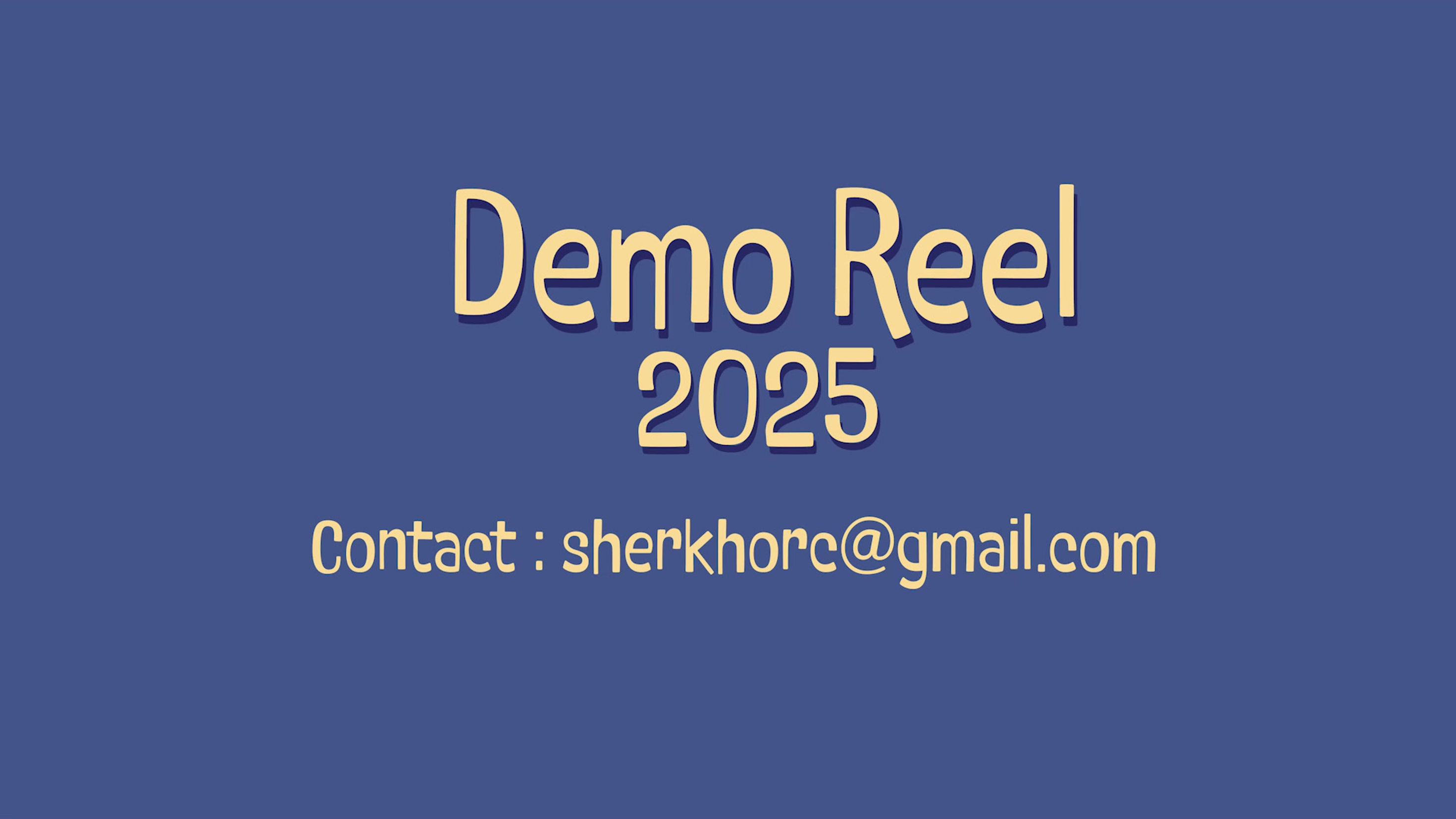 DEMO REEL 2025